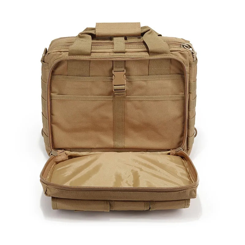 Tactical Multifunction Backpack Nylon Messenger Shoulder Bag Laptop Handbag