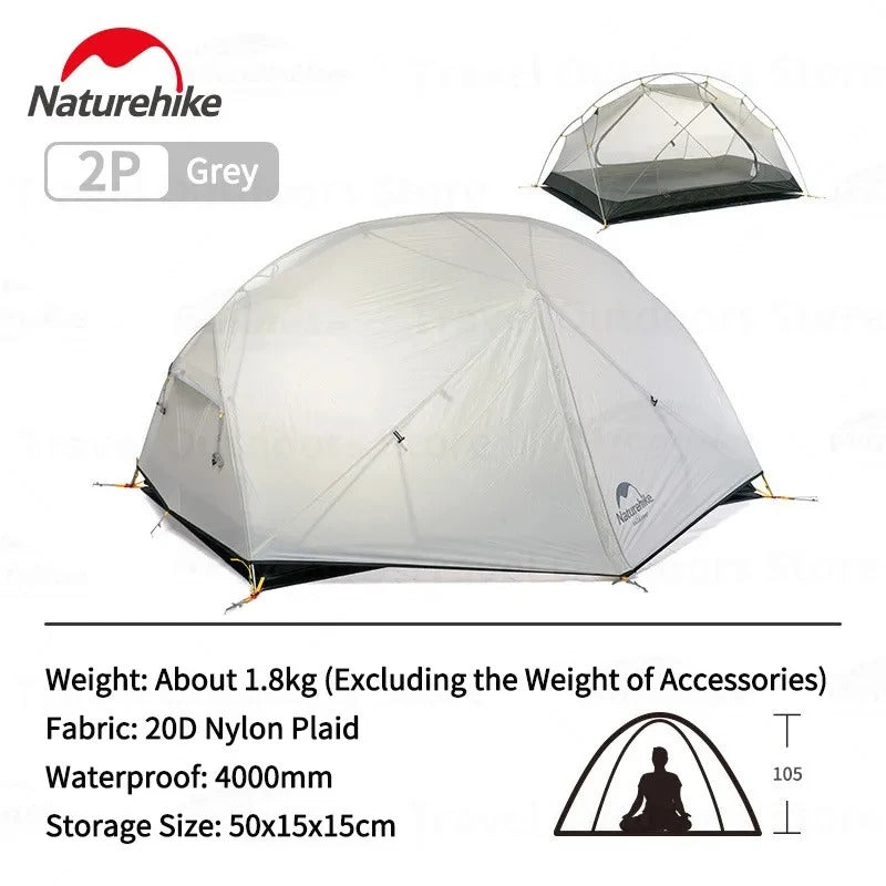 Naturehike Mongar 2 Person 20D Camping Tent