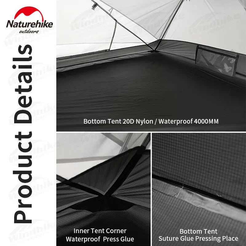 Naturehike Mongar 2 Person 20D Camping Tent