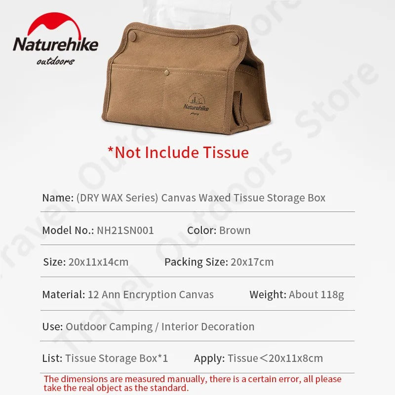 Naturehike Camping Outdoor Tissue Storage Bag