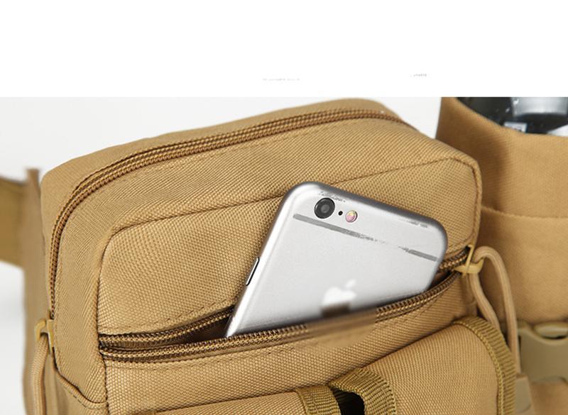 Waist Pouch With Bottle Holder