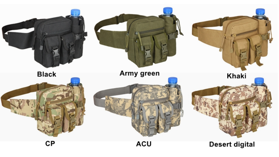 Waist Pouch With Bottle Holder