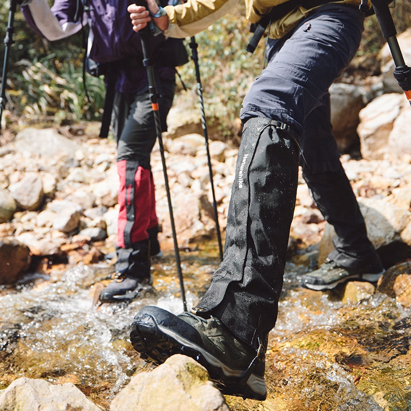 Naturehike Waterproof Windproof Nylon Leg Gaiters For Hiking Skiing Snow