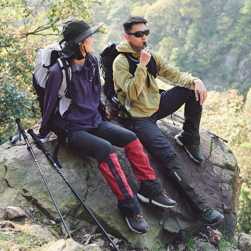 Naturehike Waterproof Windproof Nylon Leg Gaiters For Hiking Skiing Snow