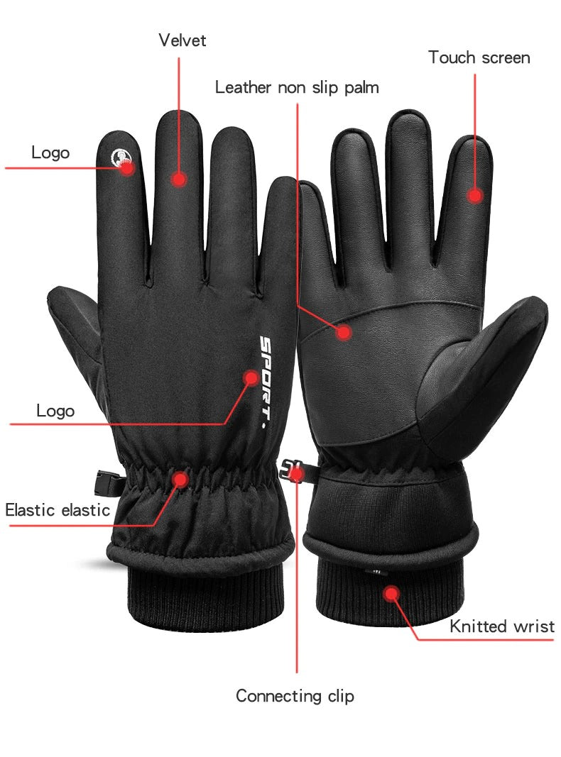 Best Quality Winter Waterproof Touch Screen Gloves