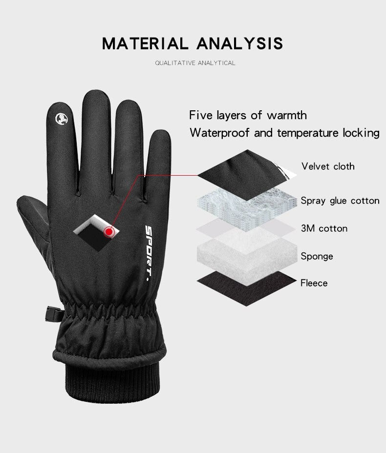 Best Quality Winter Waterproof Touch Screen Gloves